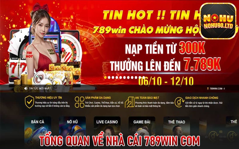 Tổng quan về nhà cái 789win com 