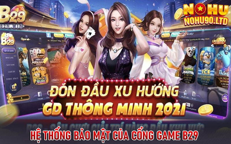 Hệ thống bảo mật của cổng game b29 