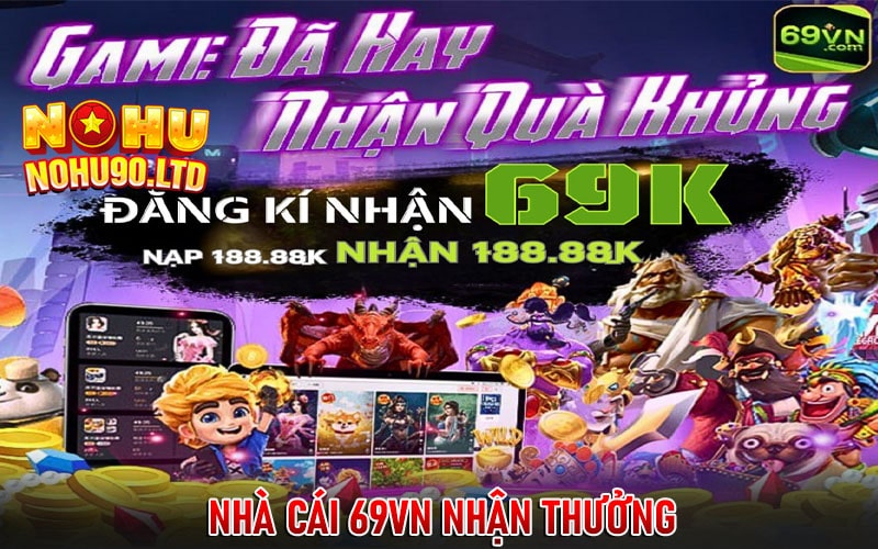 69vn nhận thưởng